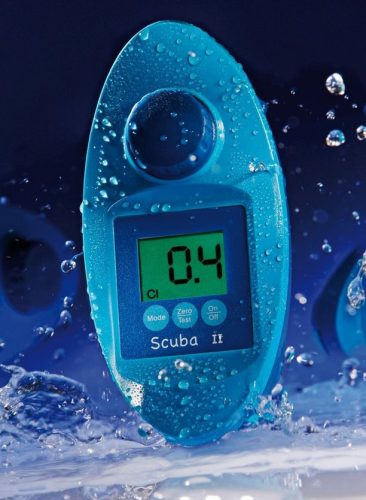 SCUBA II dgitális medencevíz teszter