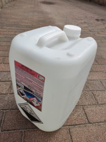  pH csökkentő folyadék nagy higítású kénsav vegyszeradagoló berendezésekhez 15% 20 liter/kanna