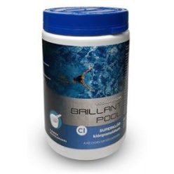 BRILLANT POOL SUPERKLÓR KLÓRGRANULÁTUM 1KG
