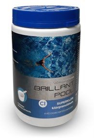 BRILLANT POOL SUPERKLÓR KLÓRGRANULÁTUM 1KG