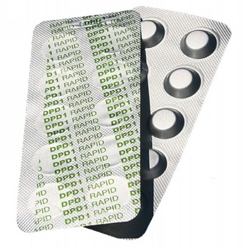 TABLETTÁS TESZTER LEVÉL CL VAGY BR MÉRÉSHEZ 10DB-OS