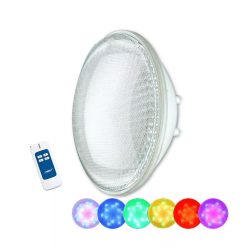   Seamaid Ledinpool LED izzó10W/12V AC RGB 81 LED 400 LM távirányítóval